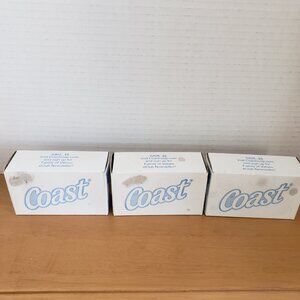 Vintage Coast Soap Classic Scent "The Eye Opener" Lot of 3 Boxes Each Bar is 4oz